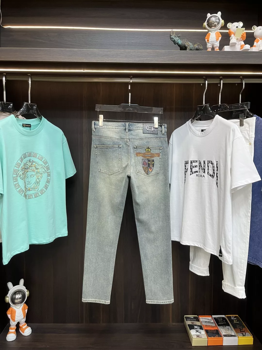 Refined 839 Fendi Jeans For Men