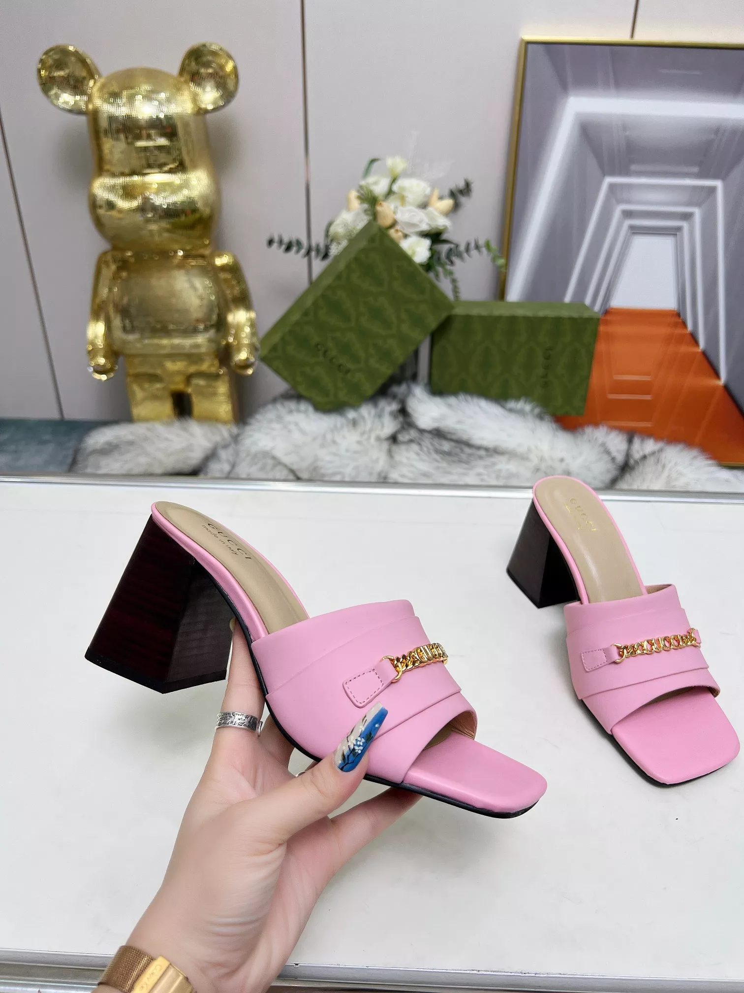 Refined 8475 Gucci Slippers For Women