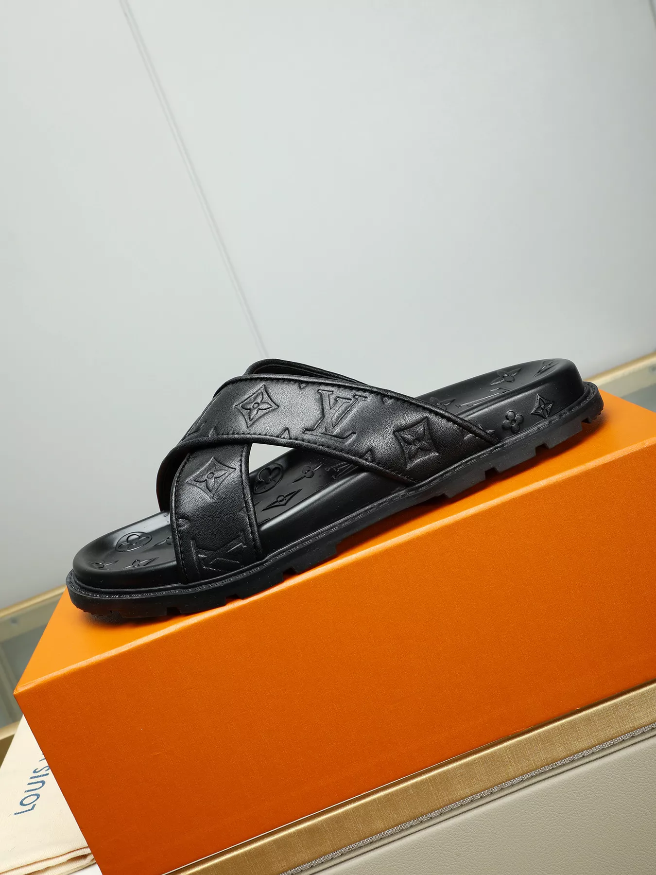 Refined 8705 Louis Vuitton Slippers For Men