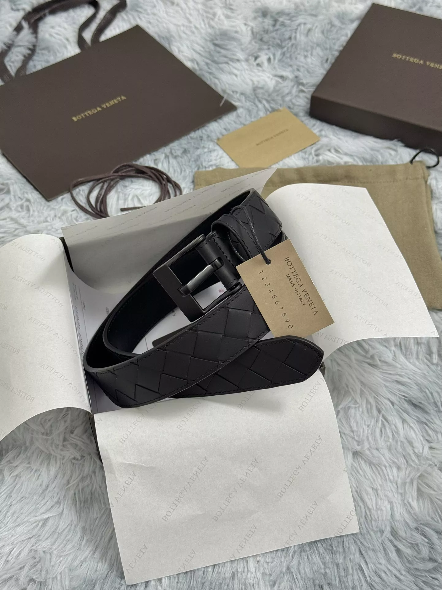 Refined 9002 Bottega Veneta AAA Quality Belts In 3.5cm For Women