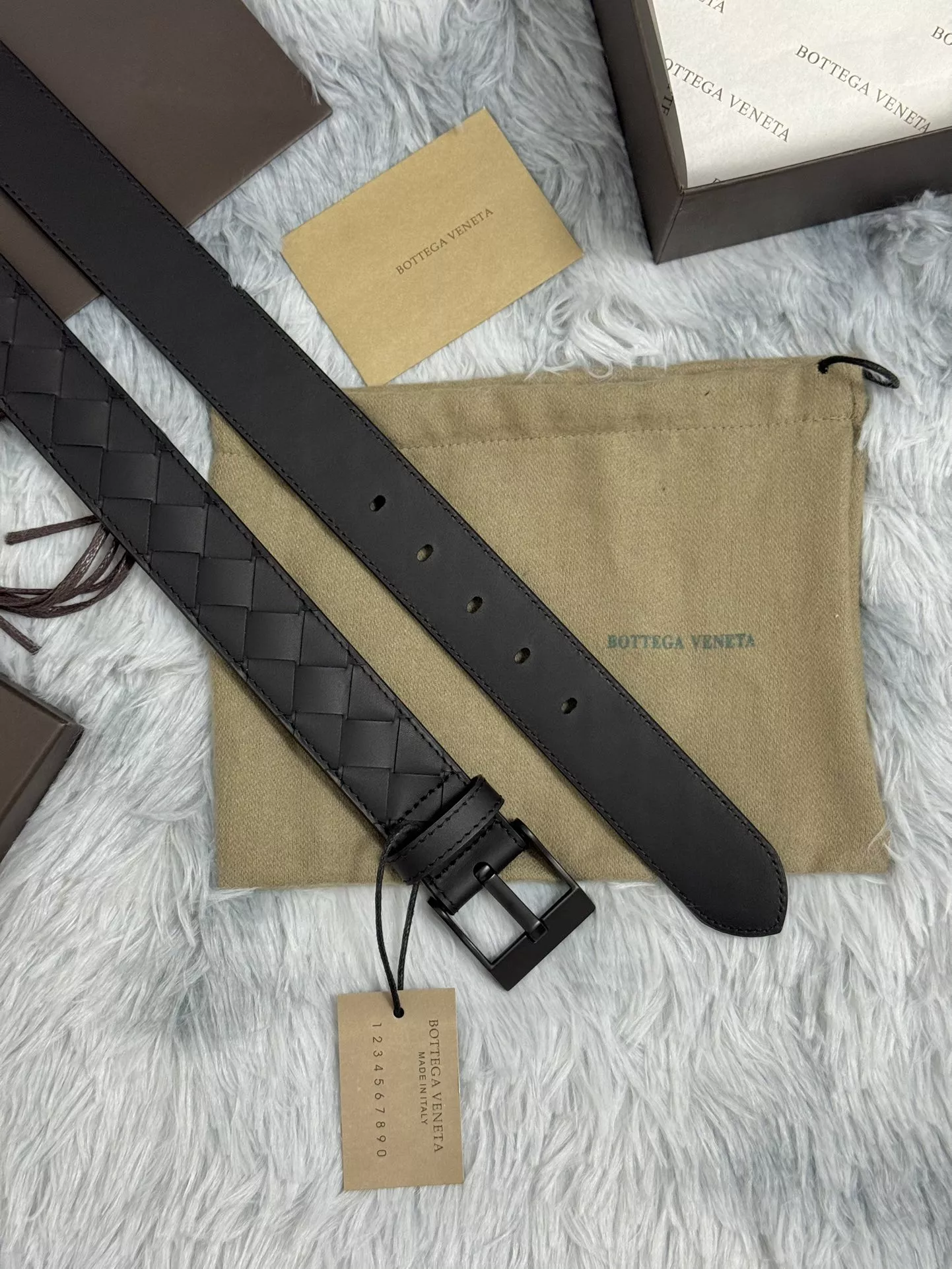 Refined 9002 Bottega Veneta AAA Quality Belts In 3.5cm For Women