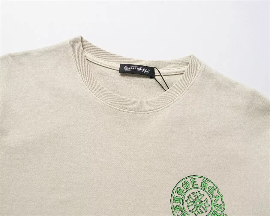 Refined 9167 Chrome Hearts T-Shirts Short Sleeved For Unisex