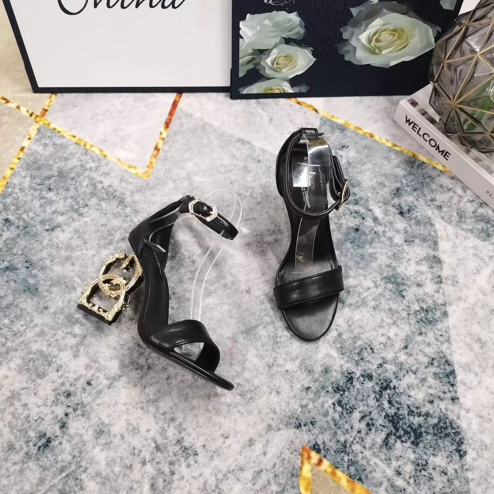 Refined 9304 Dolce & Gabbana D&G Sandal For Women