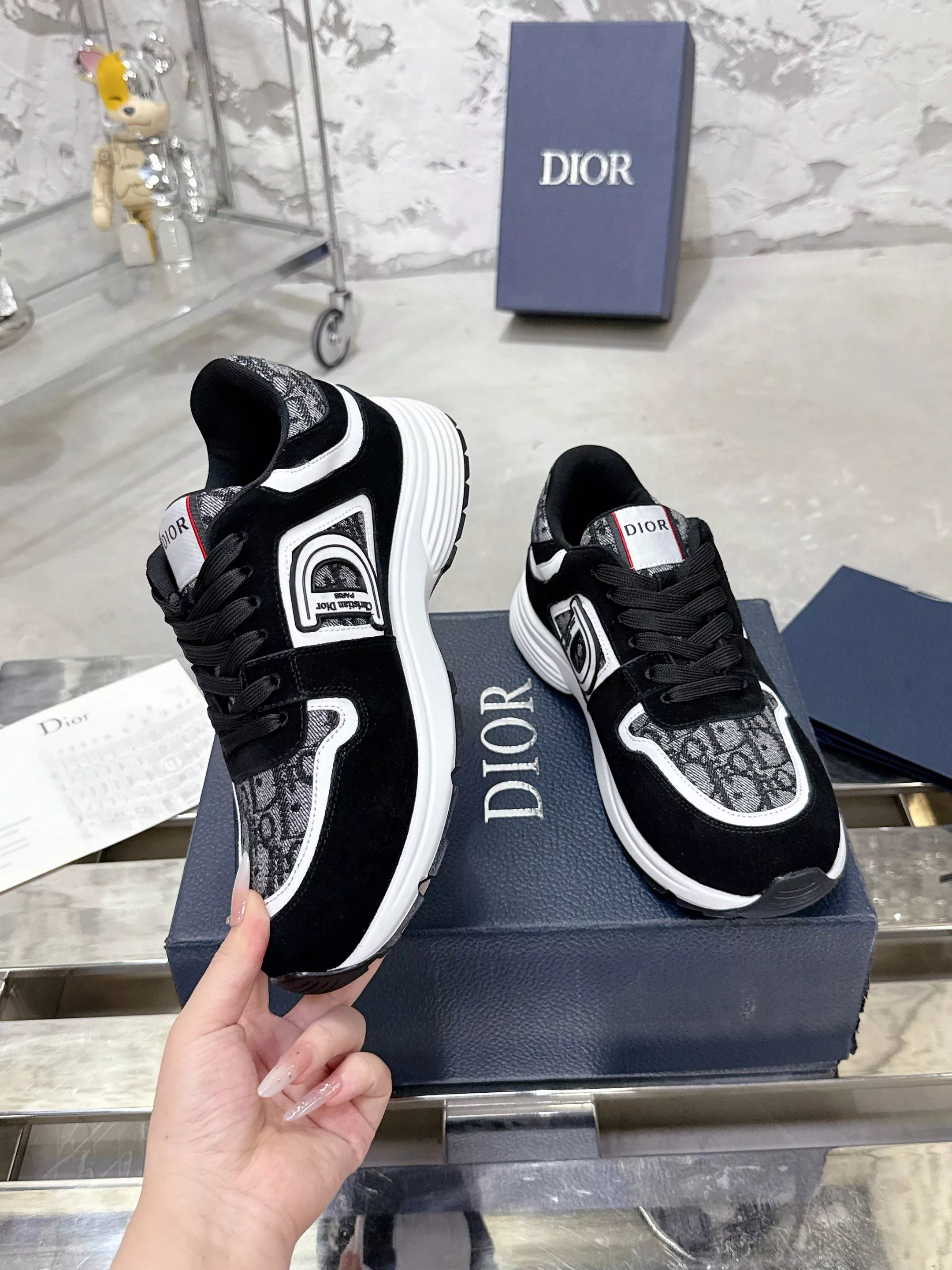 Refined 9428 Christian Dior Casual Shoes For Men