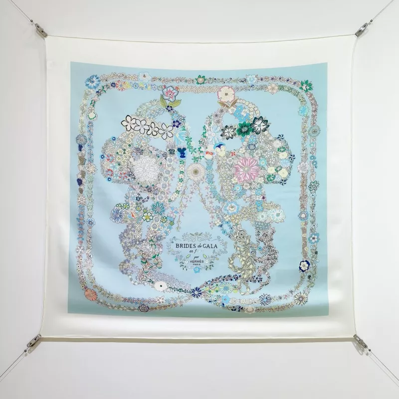 Refined 9610 Hermes Silk Squares