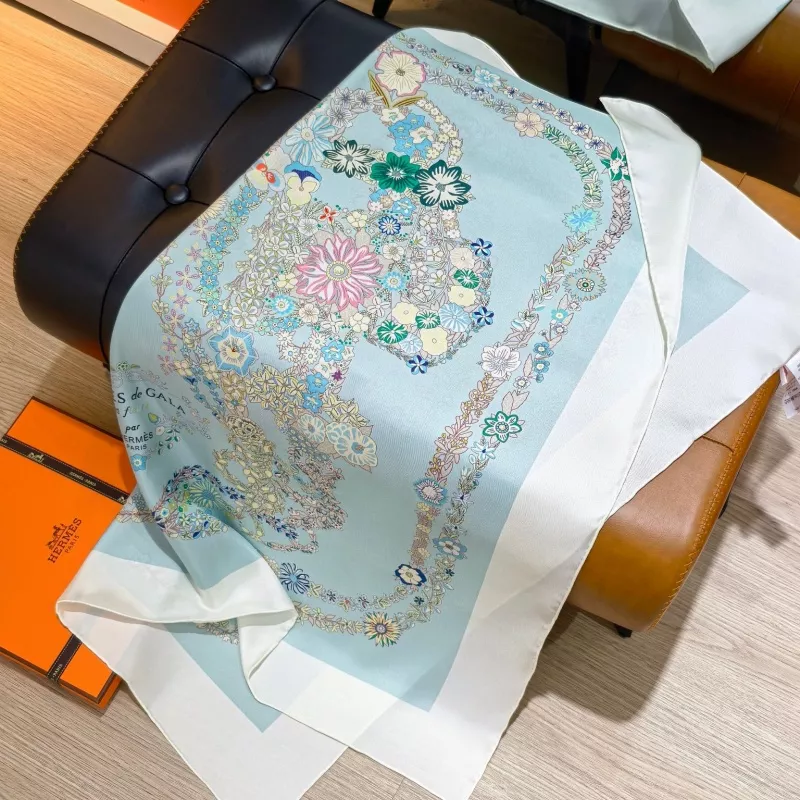Refined 9610 Hermes Silk Squares