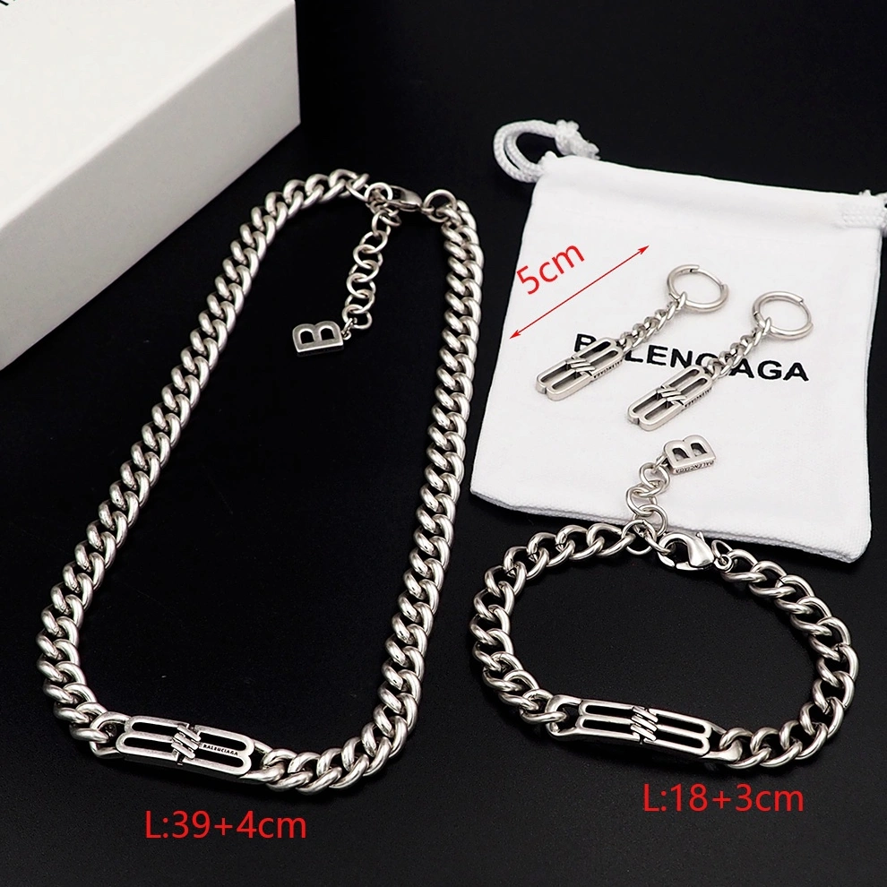 Refined 9650 Balenciaga Jewelry Set