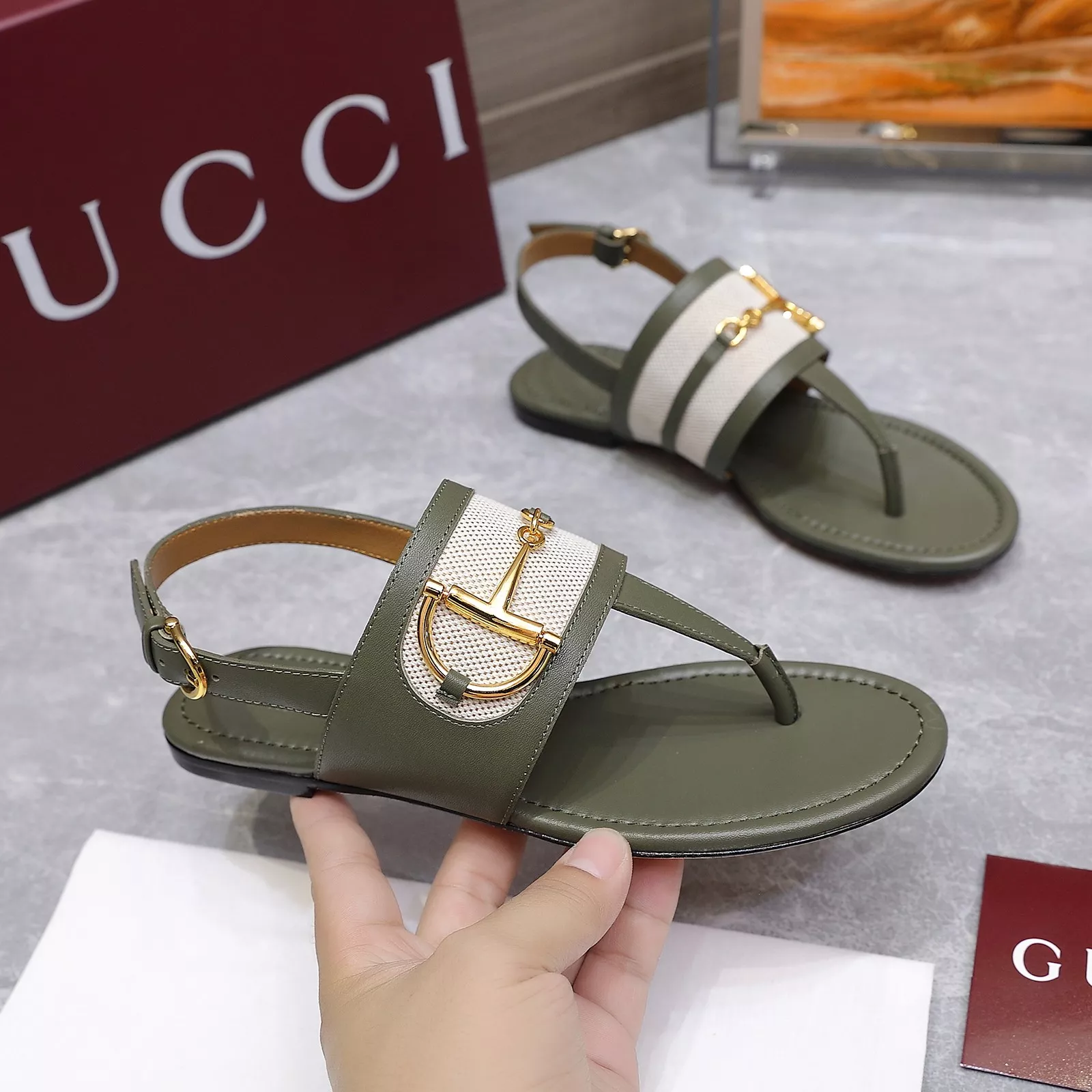 Refined 9680 Gucci Sandal For Women