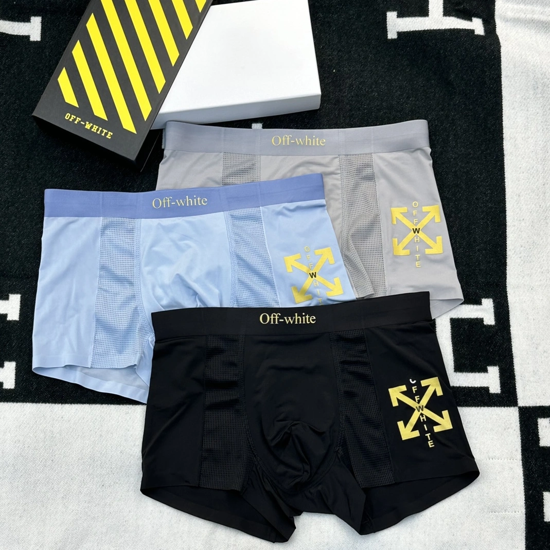 Refined 9972 Off-White Underwears For Men