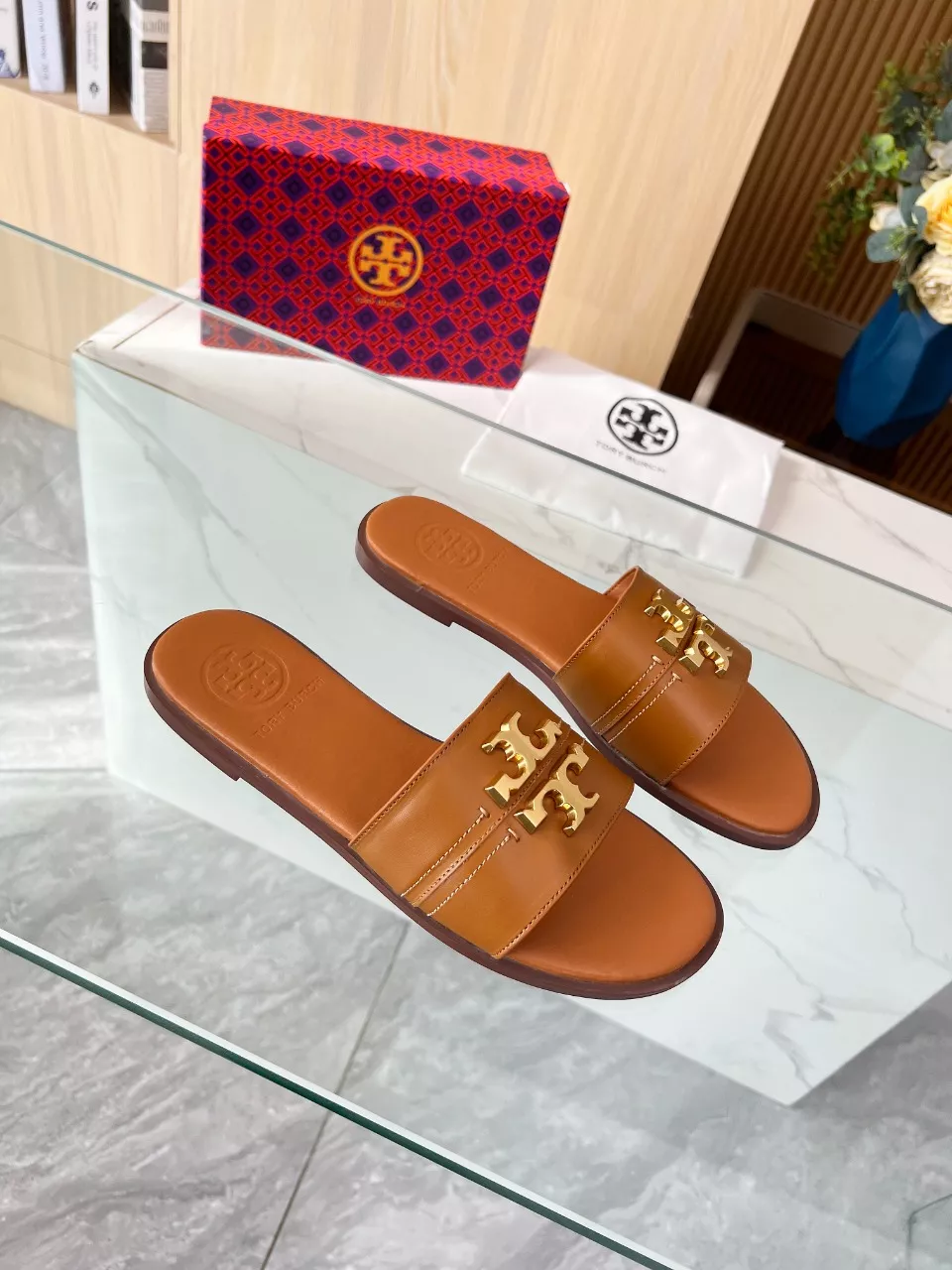 Reliable 1094 Tory Burch TB Slippers For Women