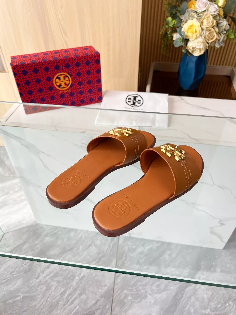 Reliable 1094 Tory Burch TB Slippers For Women