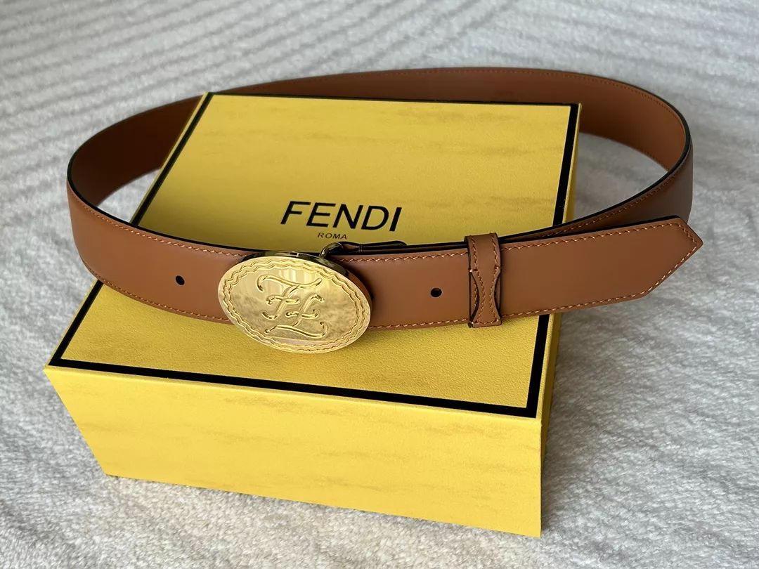 Reliable 1291 Fendi AAA Quality Belts In 3.5cm For Unisex