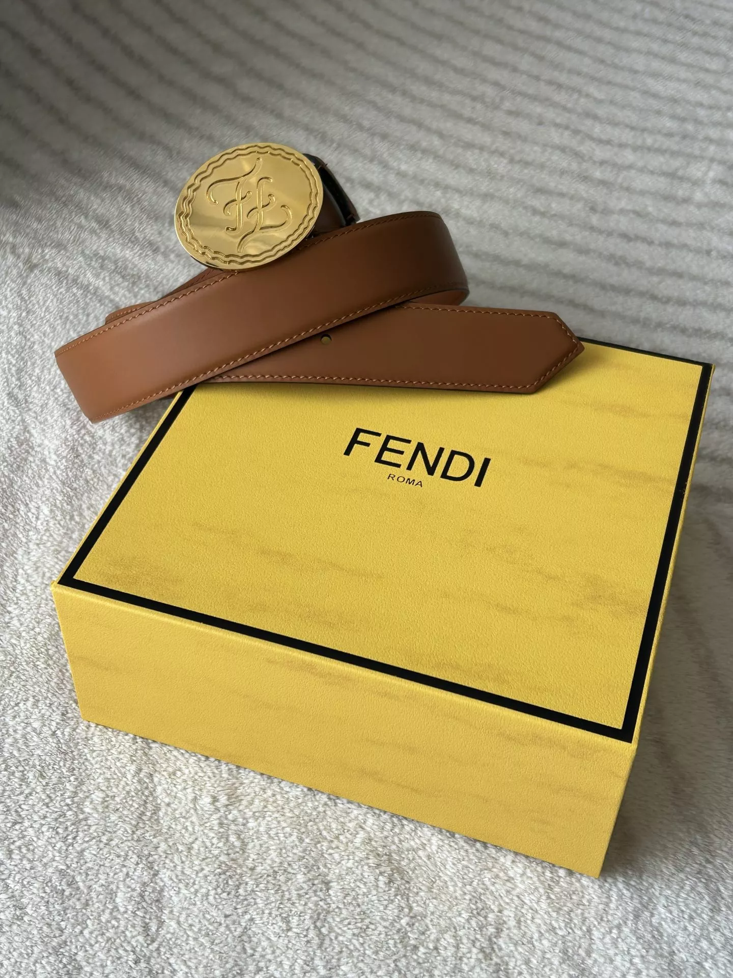 Reliable 1291 Fendi AAA Quality Belts In 3.5cm For Unisex