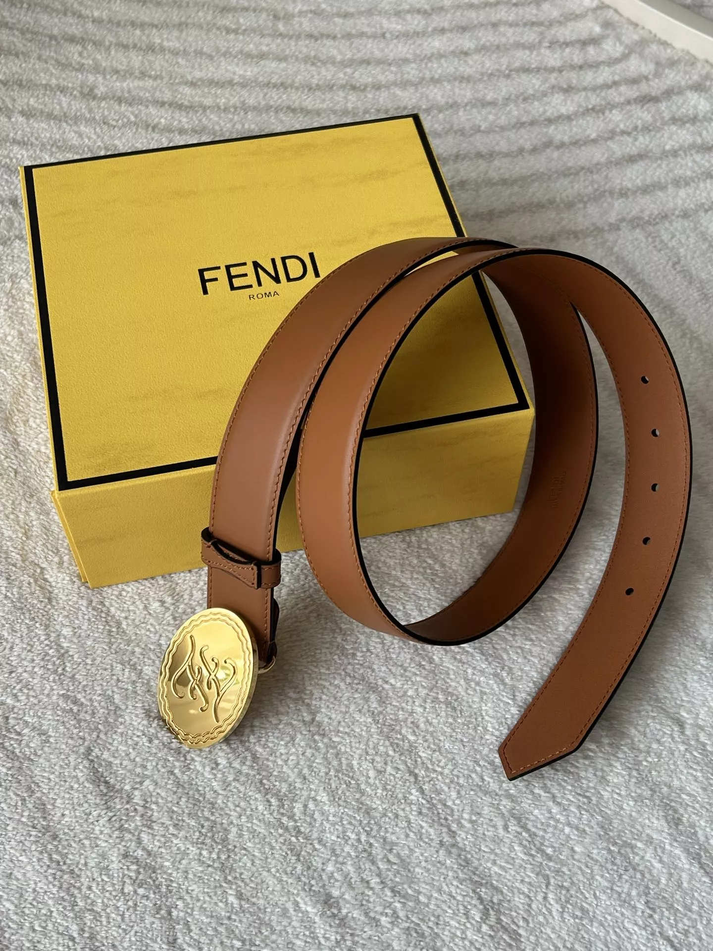 Reliable 1291 Fendi AAA Quality Belts In 3.5cm For Unisex