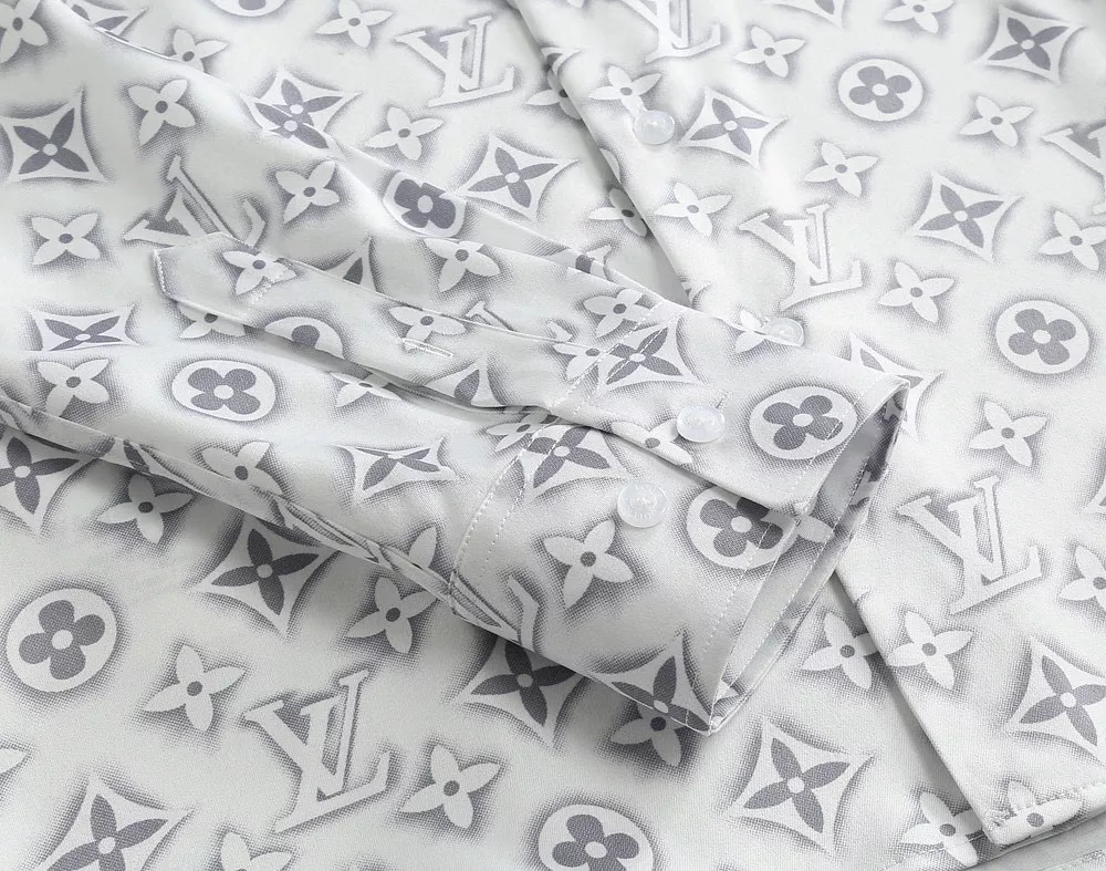 Reliable 1570 Louis Vuitton LV Shirts Long Sleeved For Men