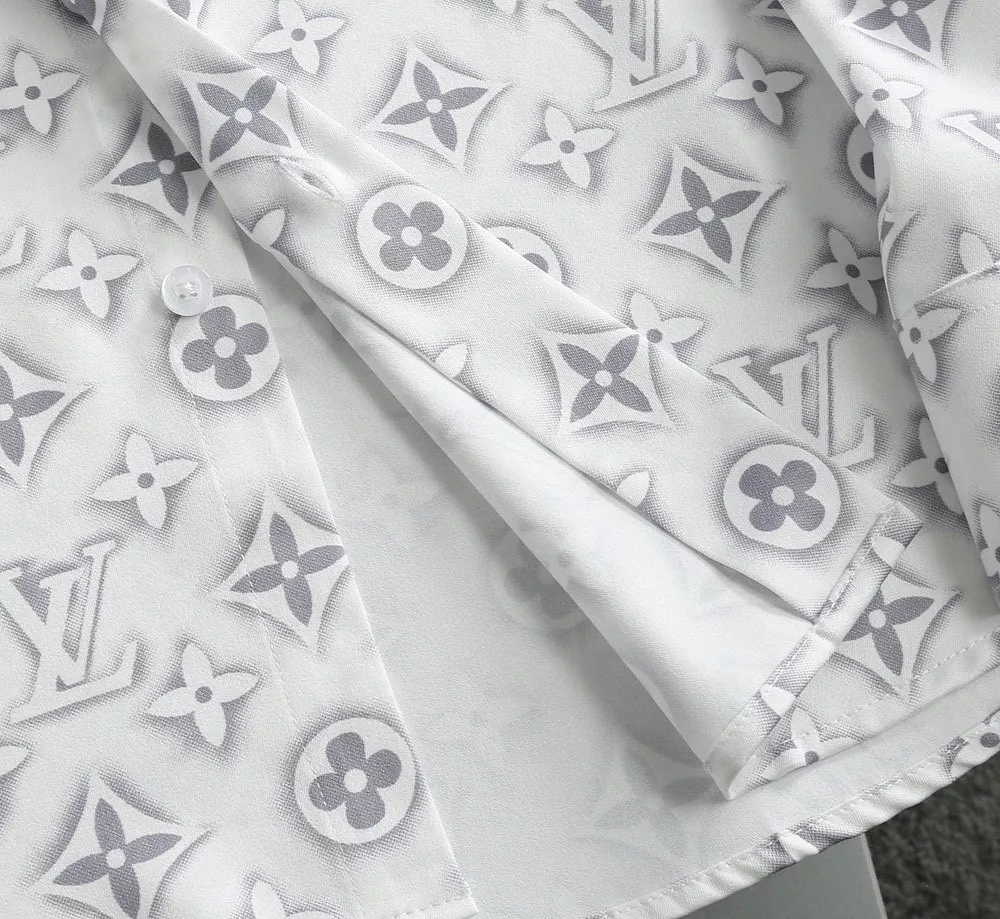 Reliable 1570 Louis Vuitton LV Shirts Long Sleeved For Men