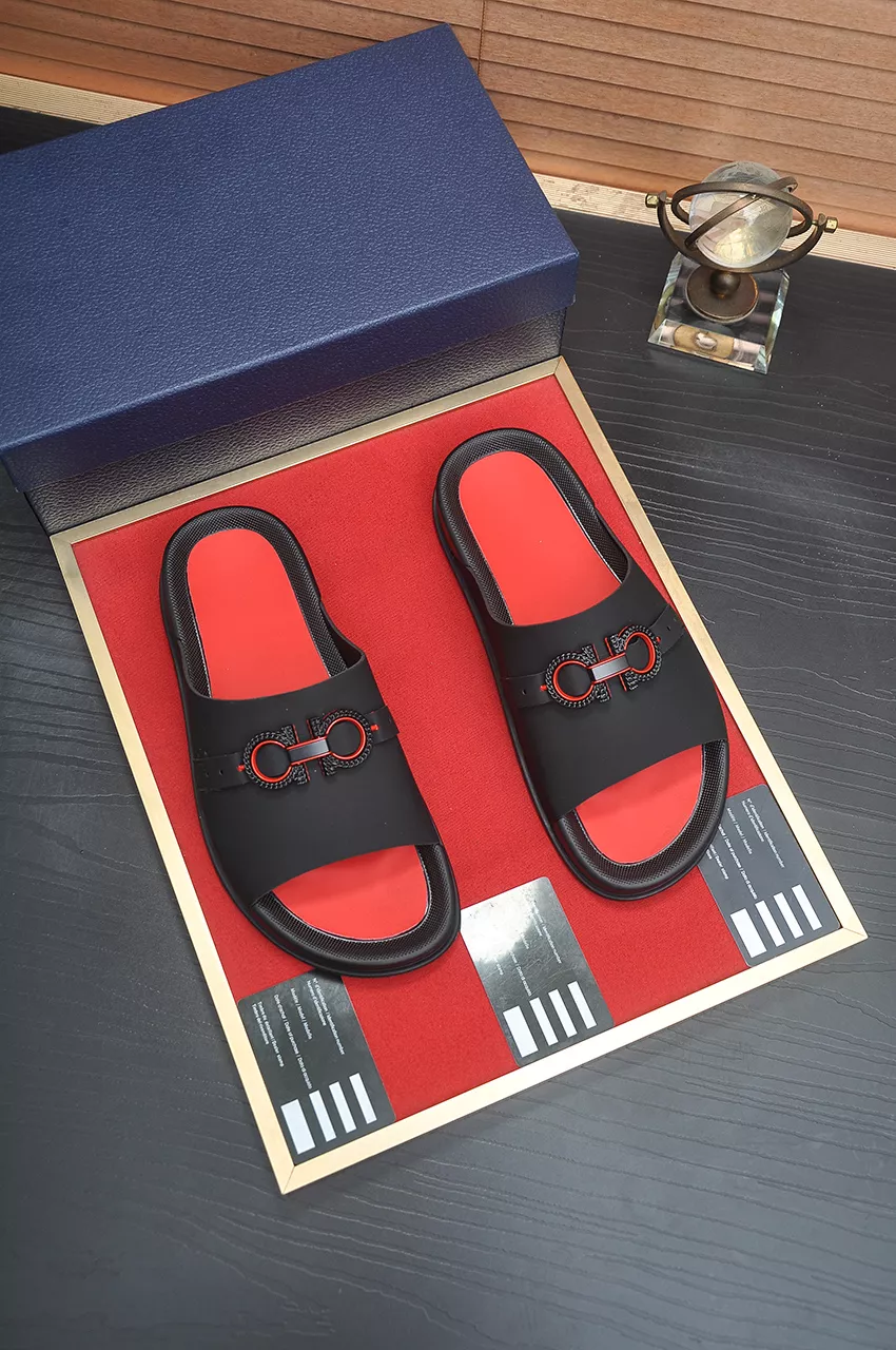 Reliable 2227 Salvatore Ferragamo Slippers For Men