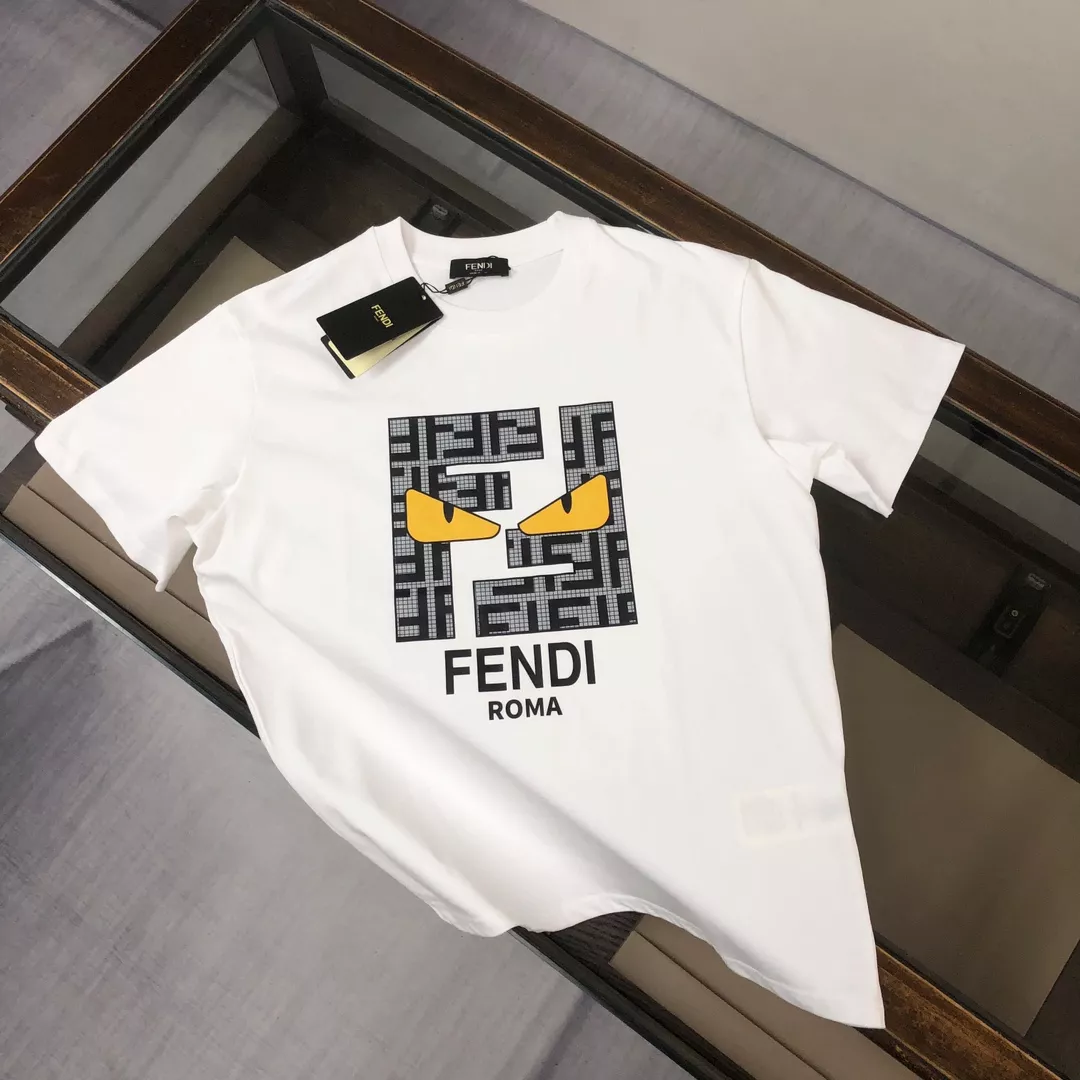 Reliable 2520 Fendi T-Shirts Short Sleeved For Men