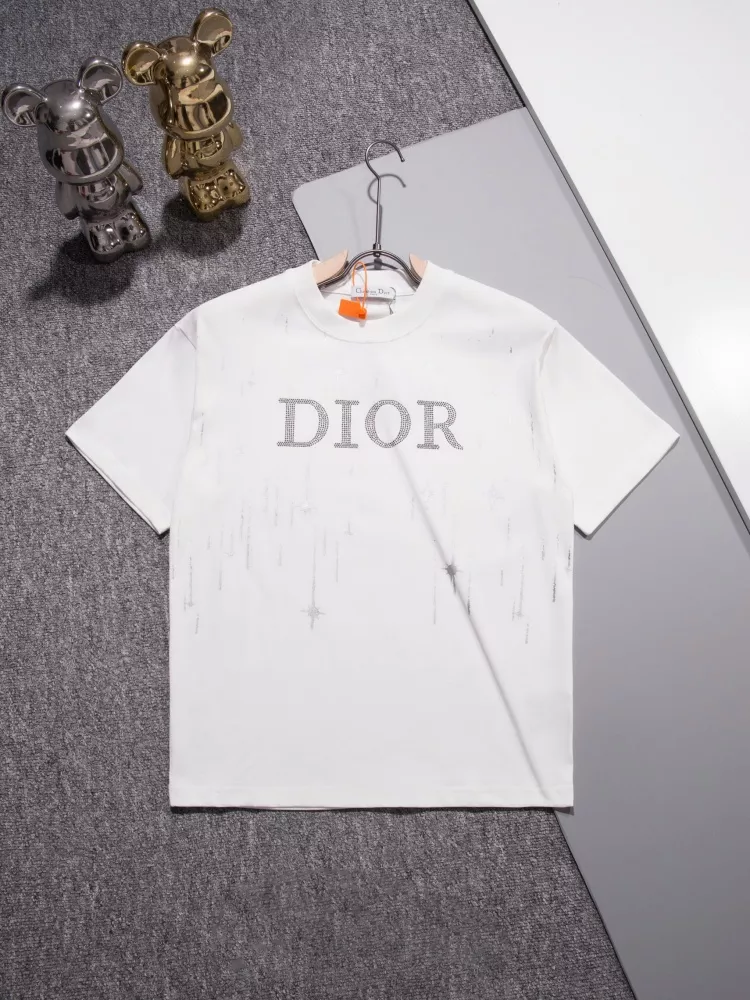 Reliable 2545 Christian Dior T-Shirts Short Sleeved For Unisex