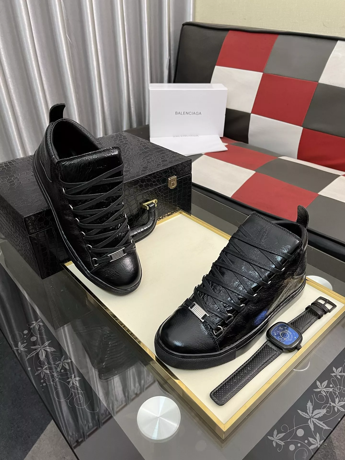 Reliable 2702 Balenciaga High Tops Shoes For Men