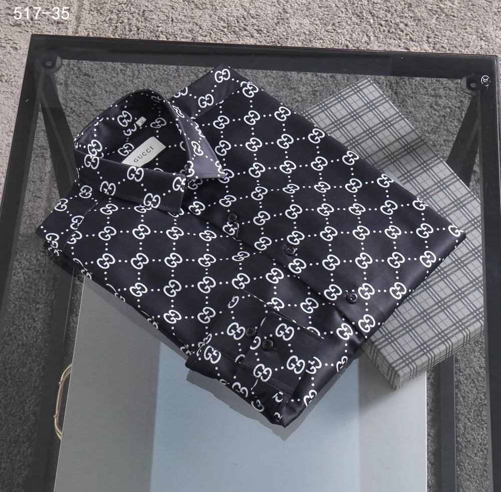 Reliable 2761 Gucci Shirts Long Sleeved For Men