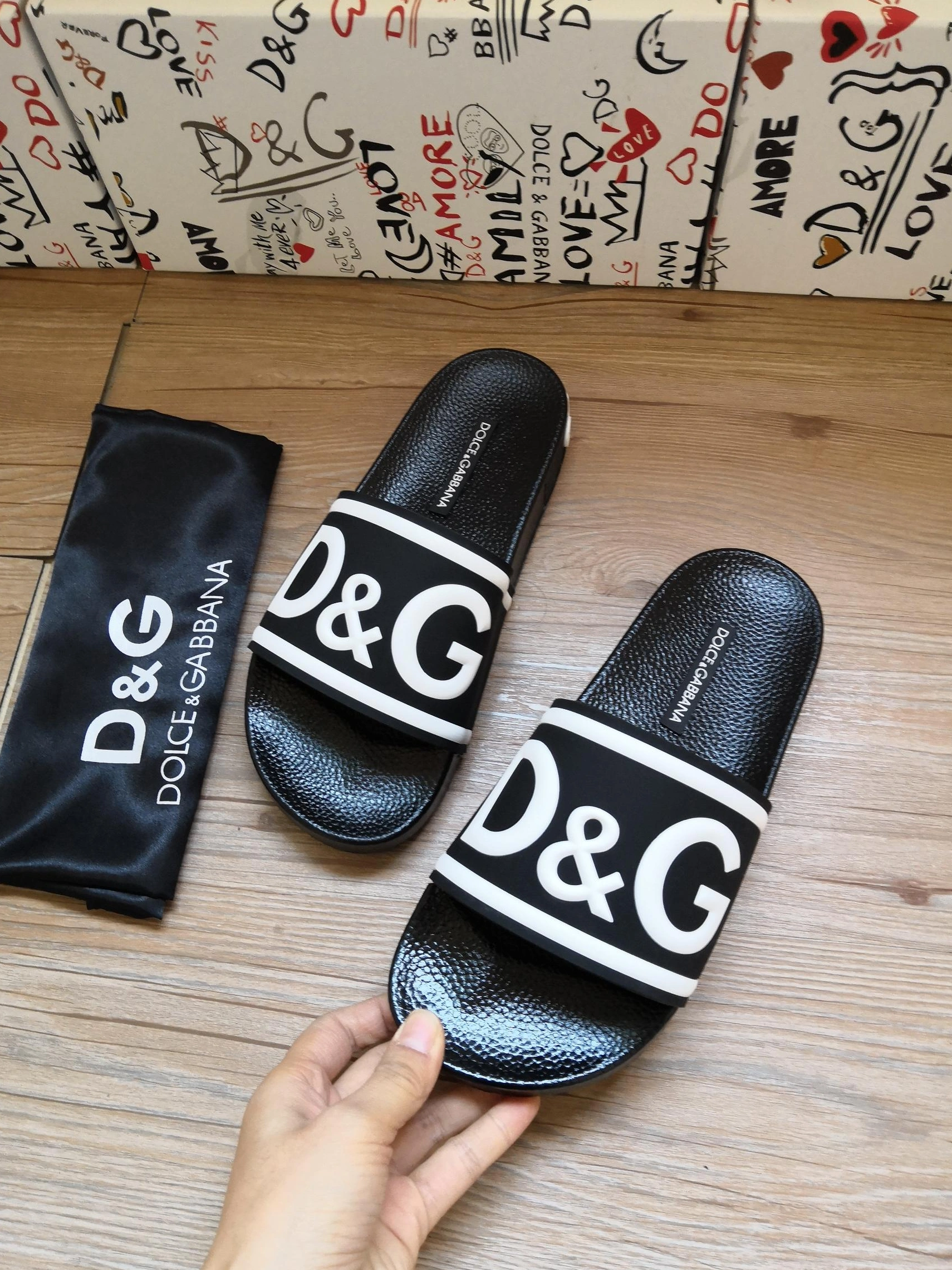 Reliable 2899 Dolce & Gabbana D&G Slippers For Men