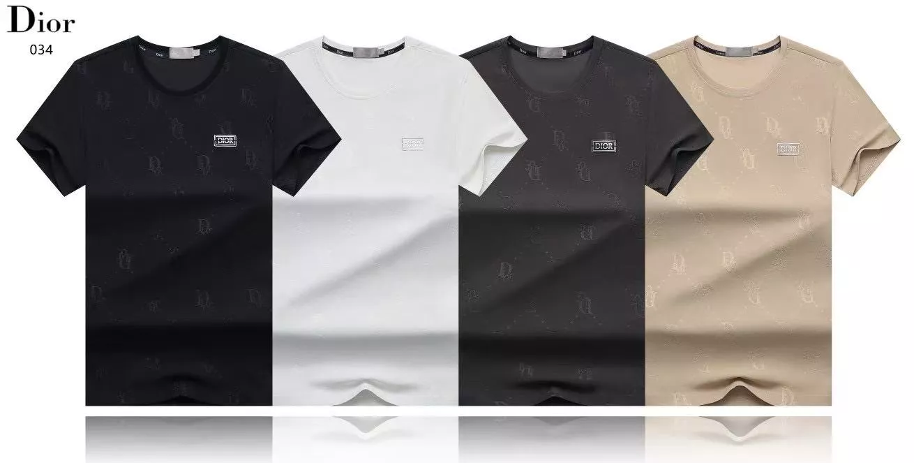 Reliable 3169 Christian Dior T-Shirts Short Sleeved For Men