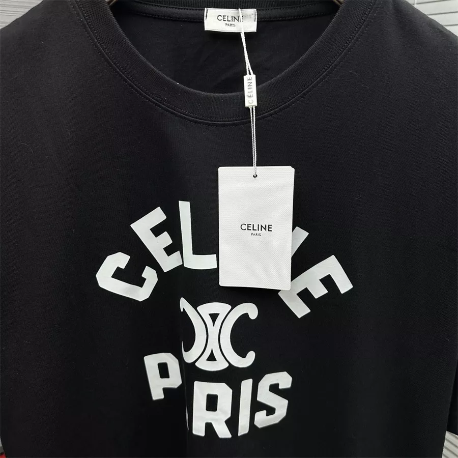 Reliable 3285 Celine T-Shirts Short Sleeved For Unisex
