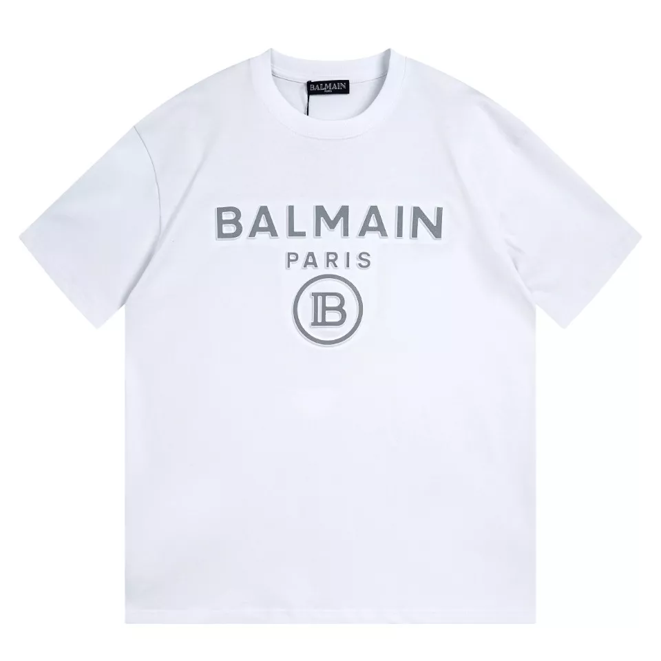 Reliable 3393 Balmain T-Shirts Short Sleeved For Unisex