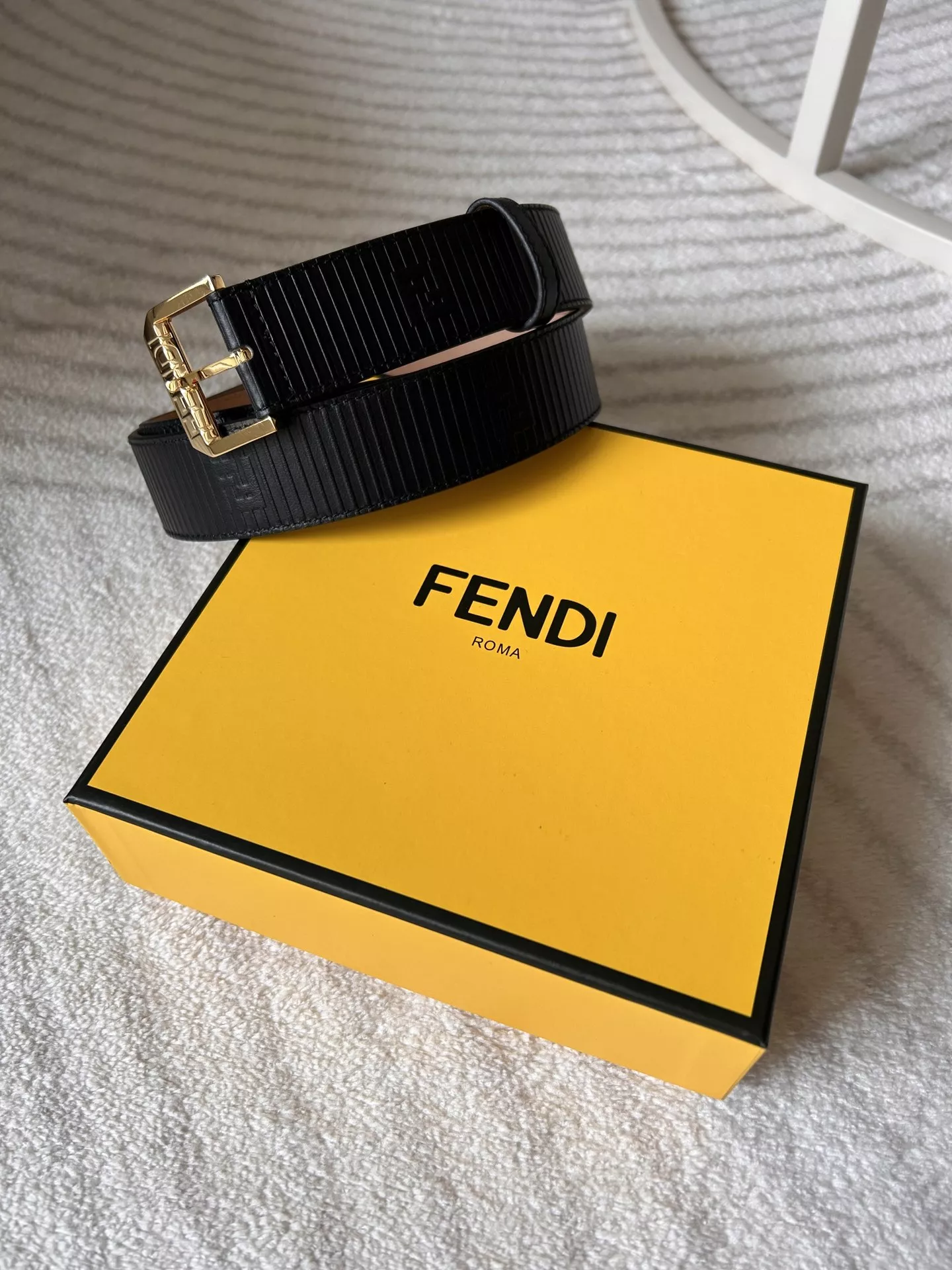 Reliable 3488 Fendi AAA Quality Belts In 3.5cm For Unisex