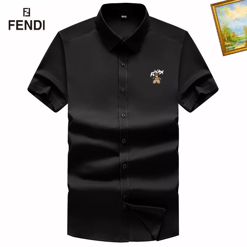 Reliable 355 Fendi Shirts Short Sleeved For Men