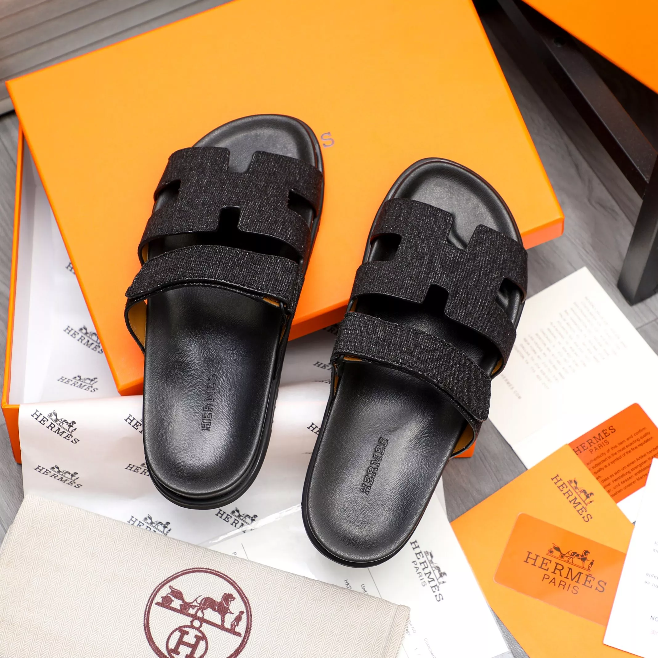 Reliable 3674 Hermes Slippers For Men