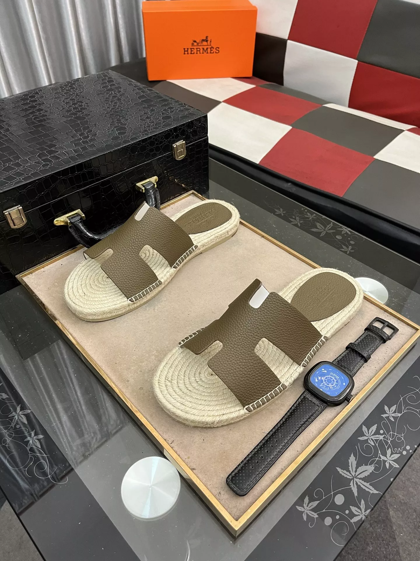 Reliable 3681 Hermes Slippers For Men