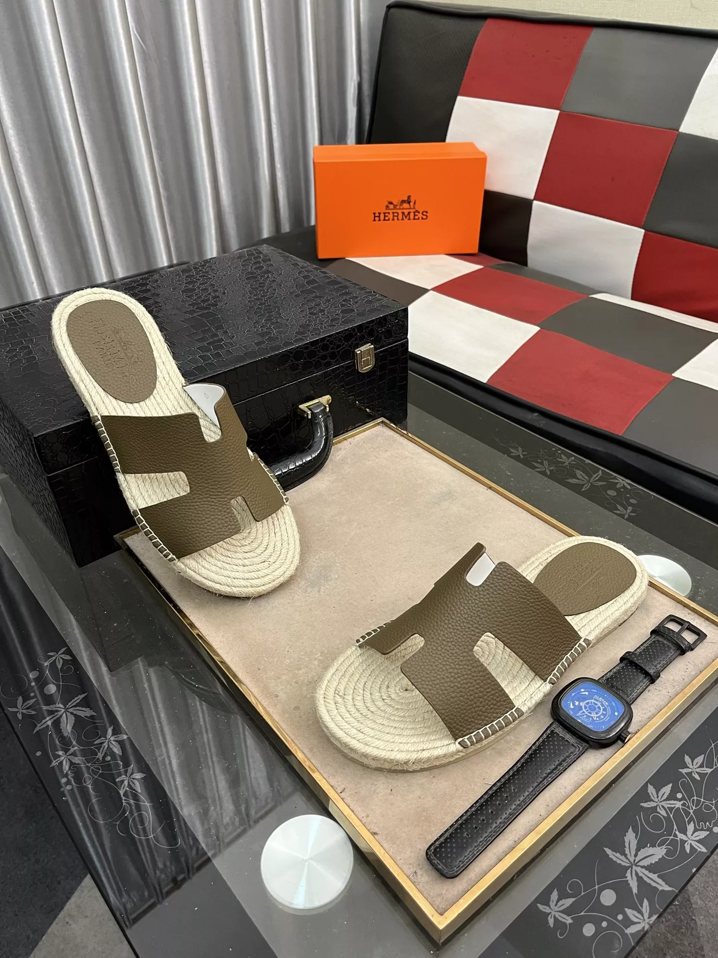 Reliable 3681 Hermes Slippers For Men