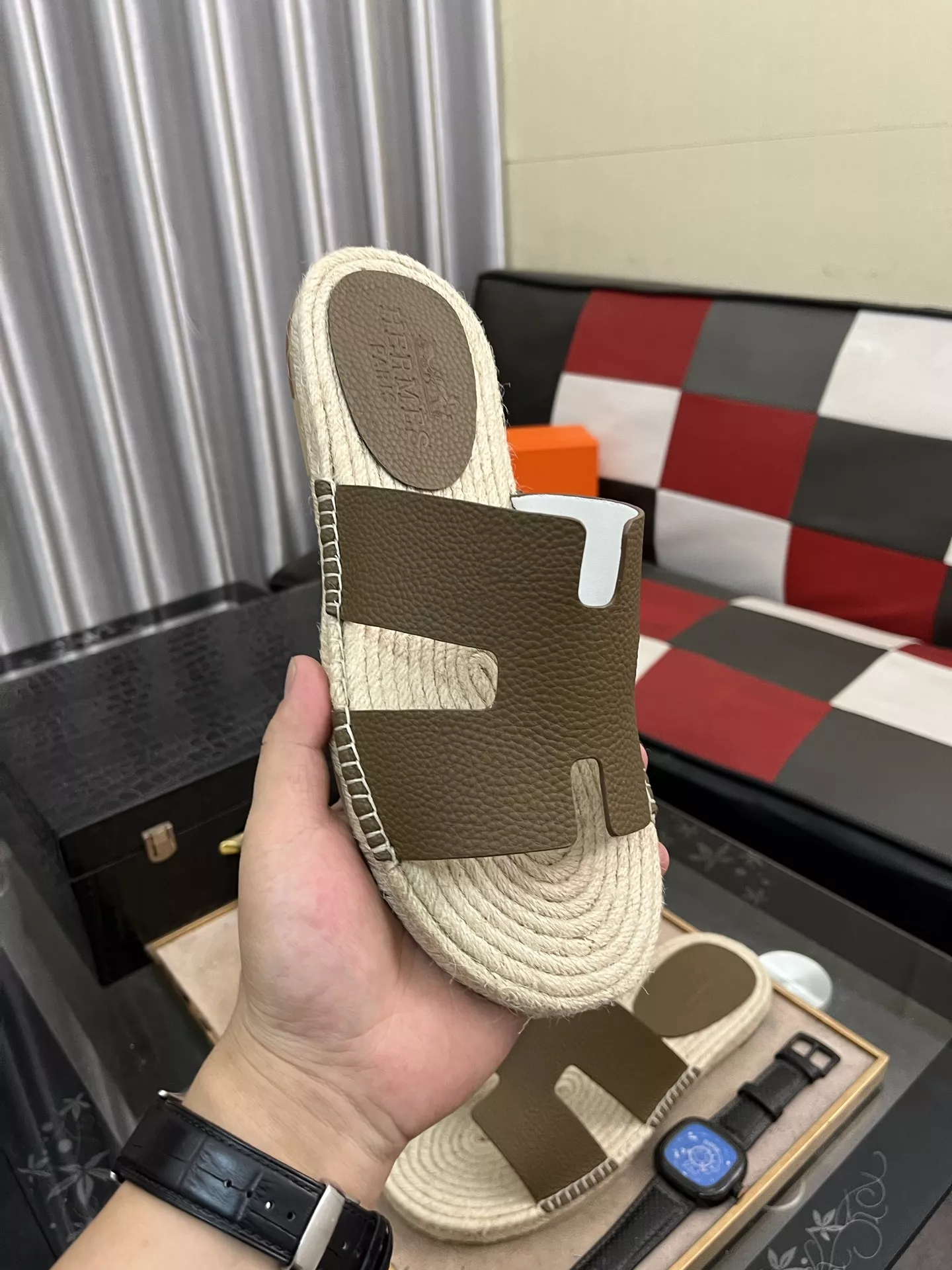 Reliable 3681 Hermes Slippers For Men