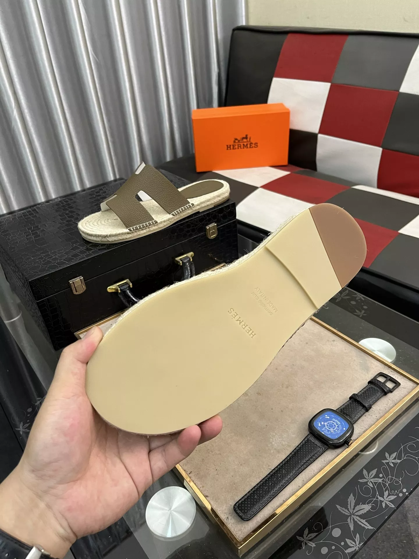 Reliable 3681 Hermes Slippers For Men
