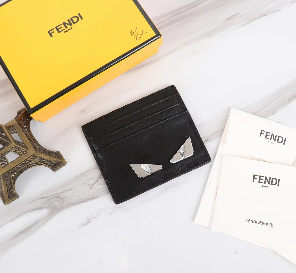 Reliable 3745 Fendi AAA Quality Card Case For Unisex