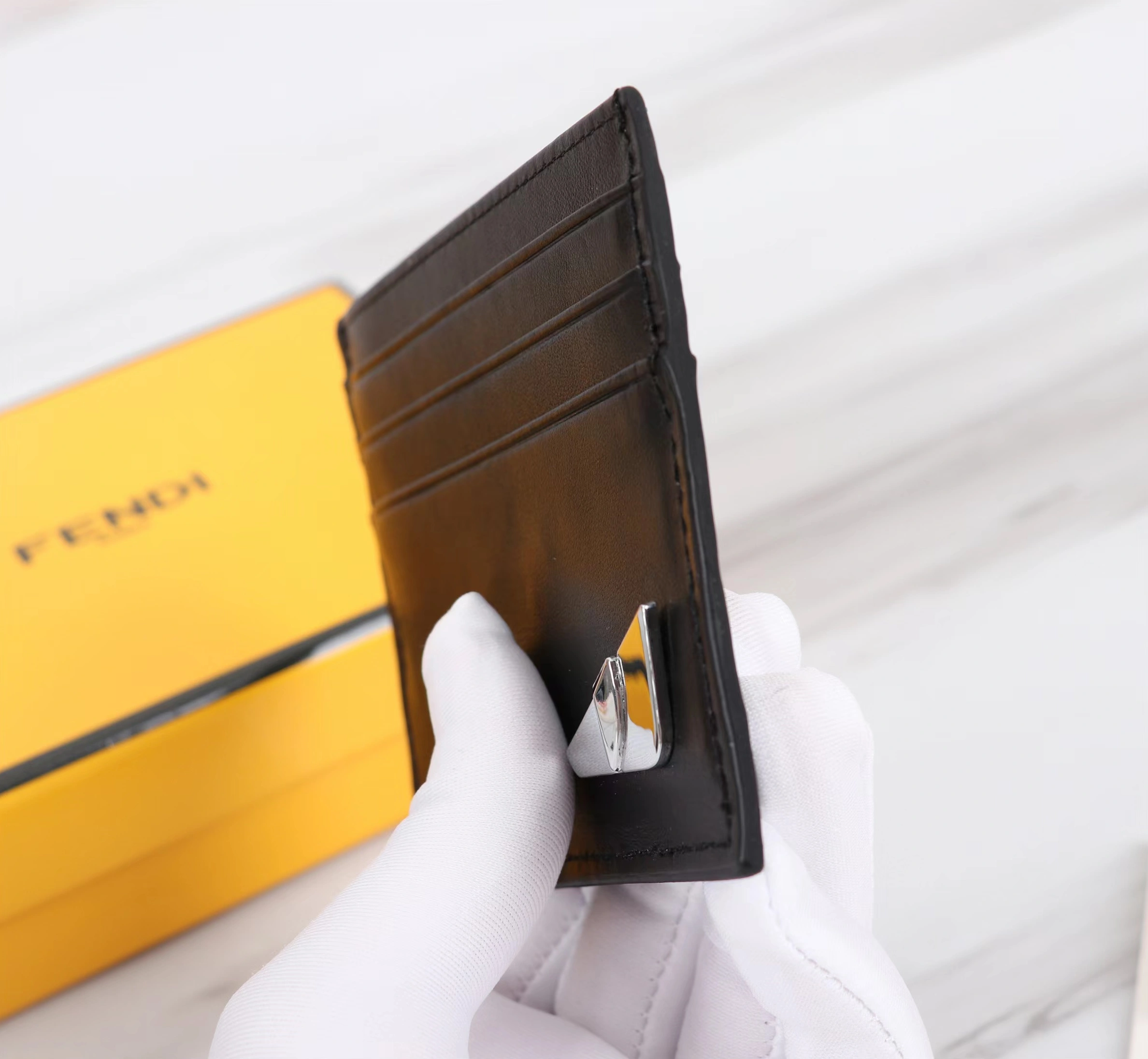 Reliable 3745 Fendi AAA Quality Card Case For Unisex