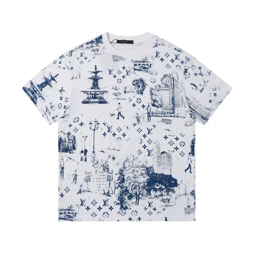 Reliable 4008 Louis Vuitton LV T-Shirts Short Sleeved For Unisex