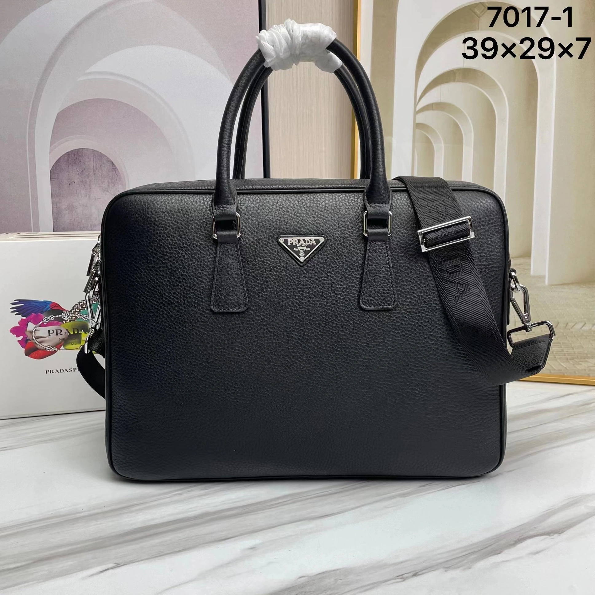 Reliable 4136 Prada AAA Man Handbags