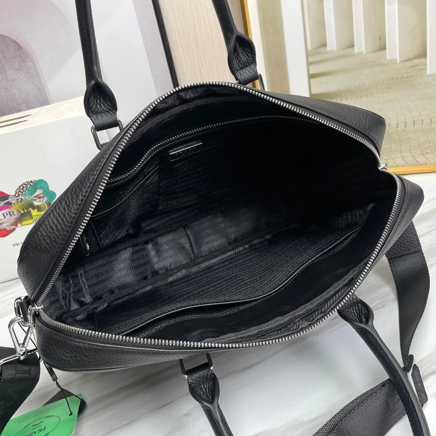 Reliable 4136 Prada AAA Man Handbags