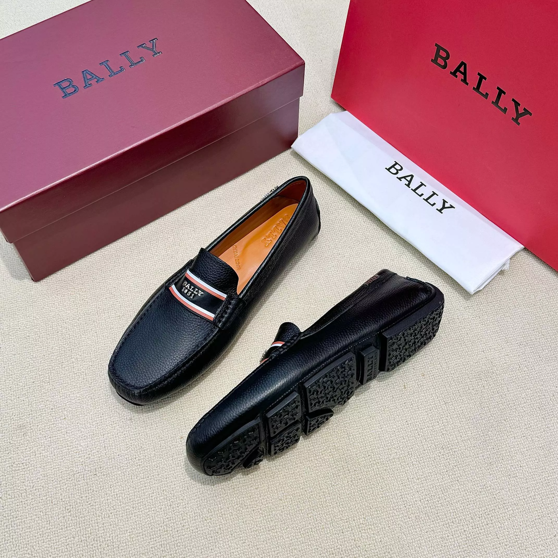 Reliable 4488 Bally Leather Shoes For Men