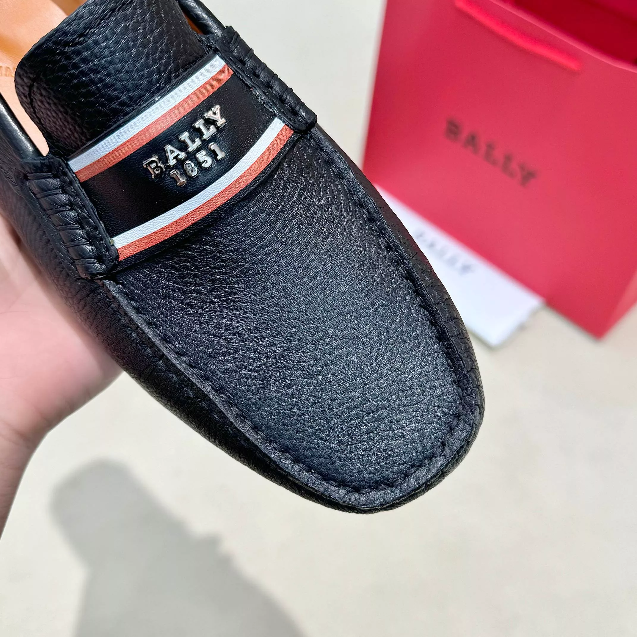 Reliable 4488 Bally Leather Shoes For Men