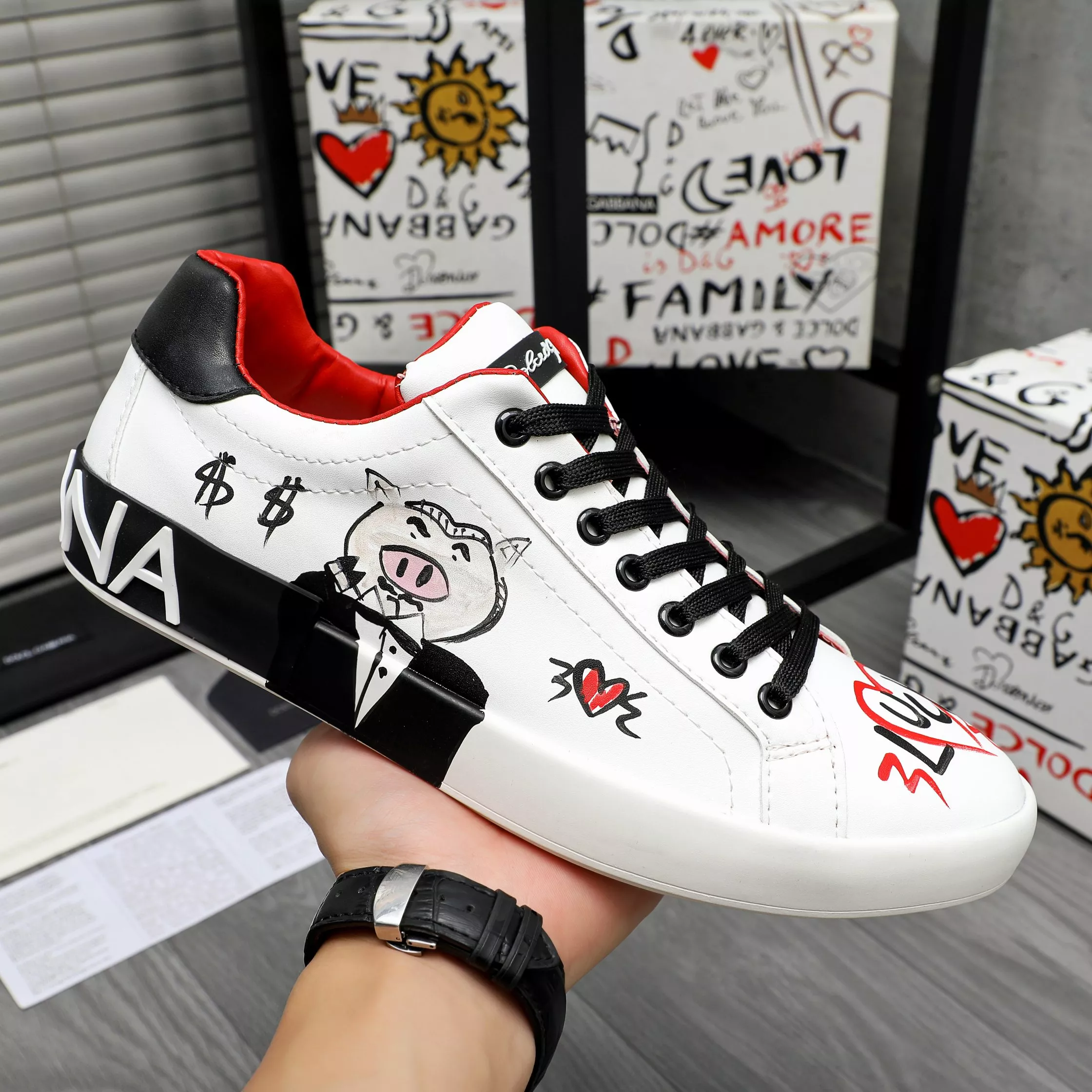 Reliable 4879 Dolce & Gabbana D&G Casual Shoes For Men