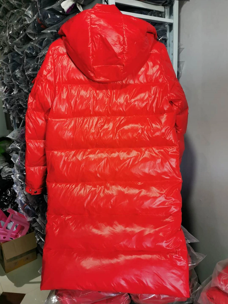 Reliable 5135 Moncler Down Feather Coat Long Sleeved For Women