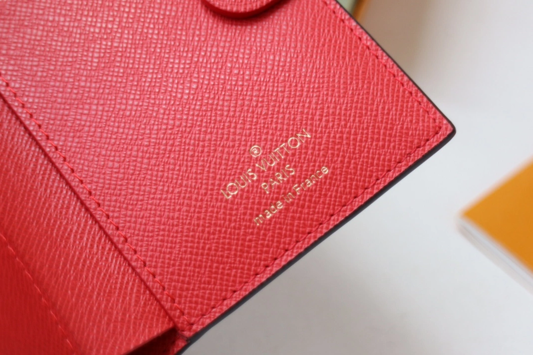 Reliable 5370 Louis Vuitton AAA Quality Card Case In Red