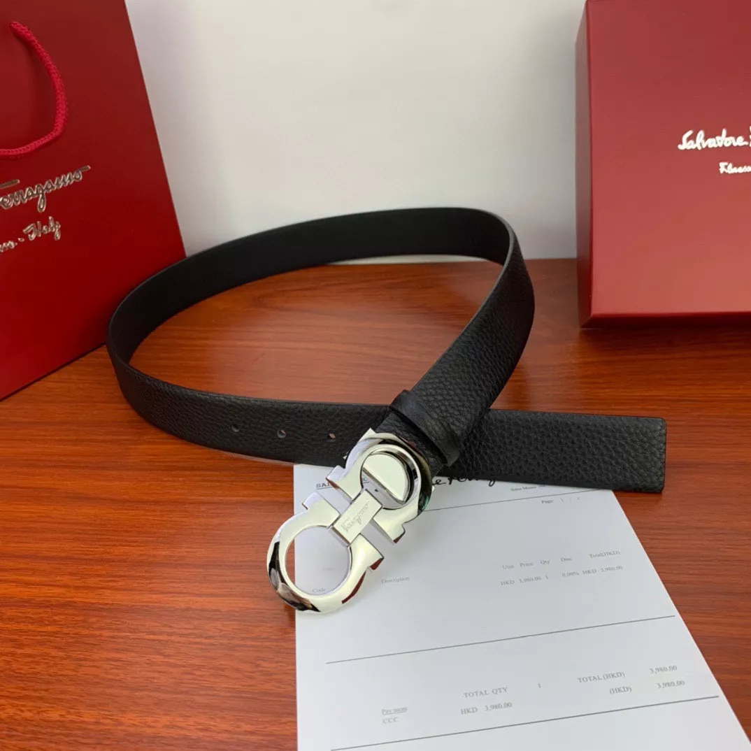 Reliable 5466 Salvatore Ferragamo AAA Quality Belts In 3.5cm For Men