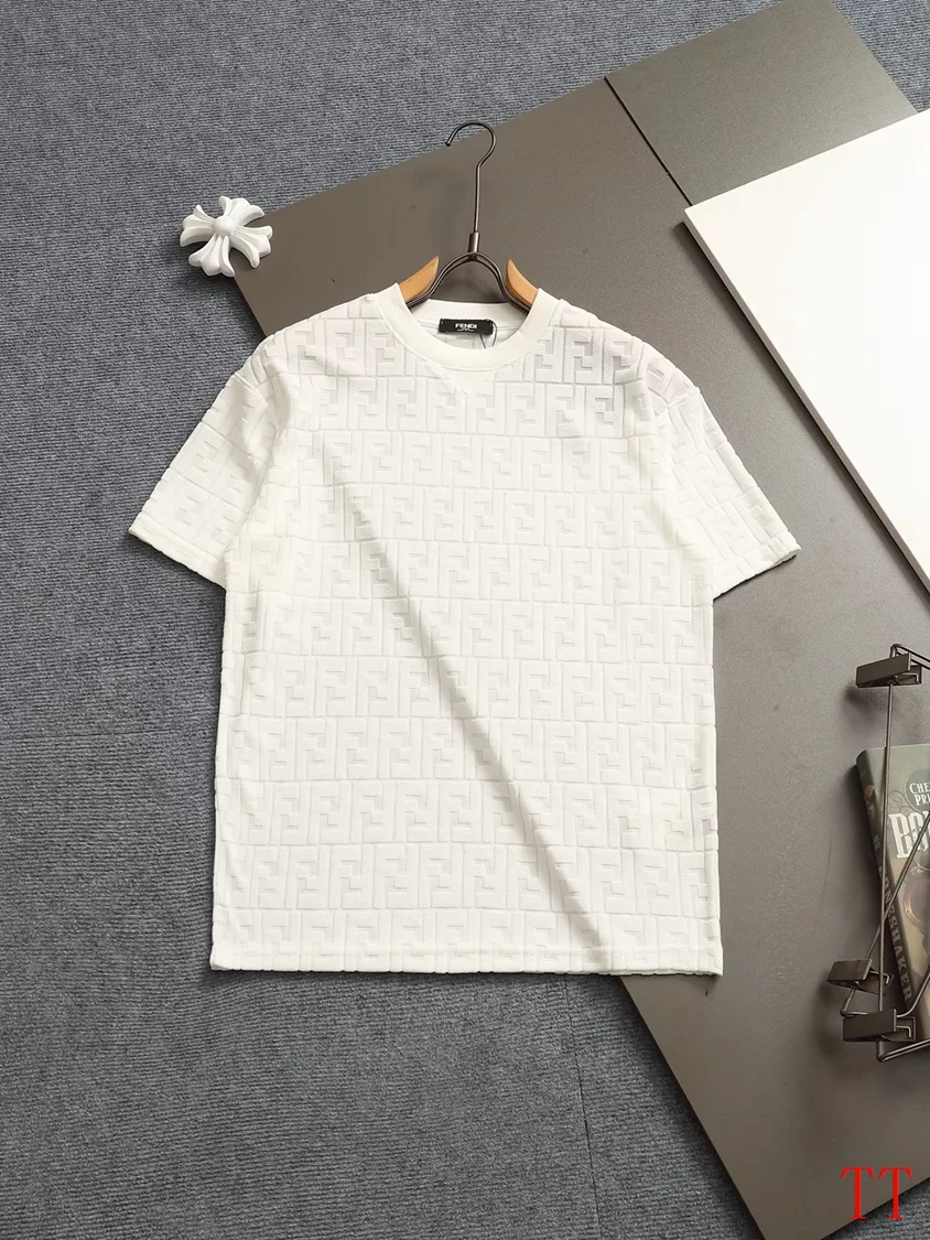 Reliable 5607 Fendi T-Shirts Short Sleeved For Unisex