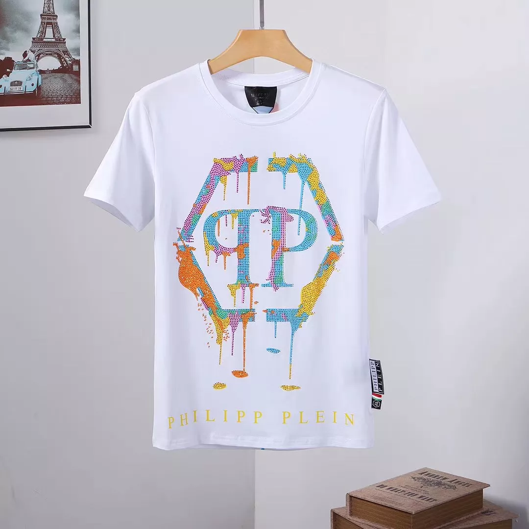Reliable 5744 Philipp Plein PP T-Shirts Short Sleeved For Men