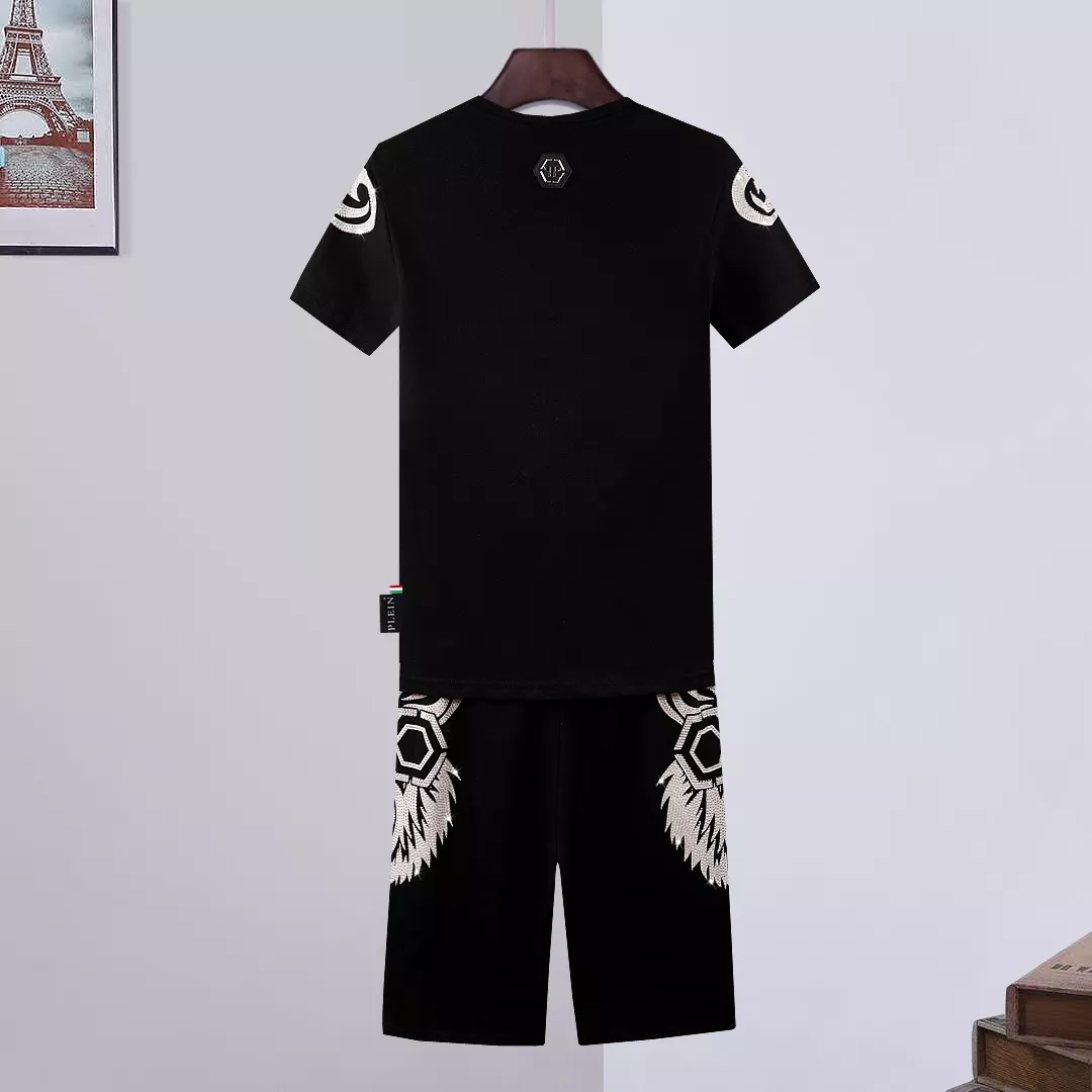 Reliable 602 Philipp Plein PP Tracksuits Short Sleeved For Men